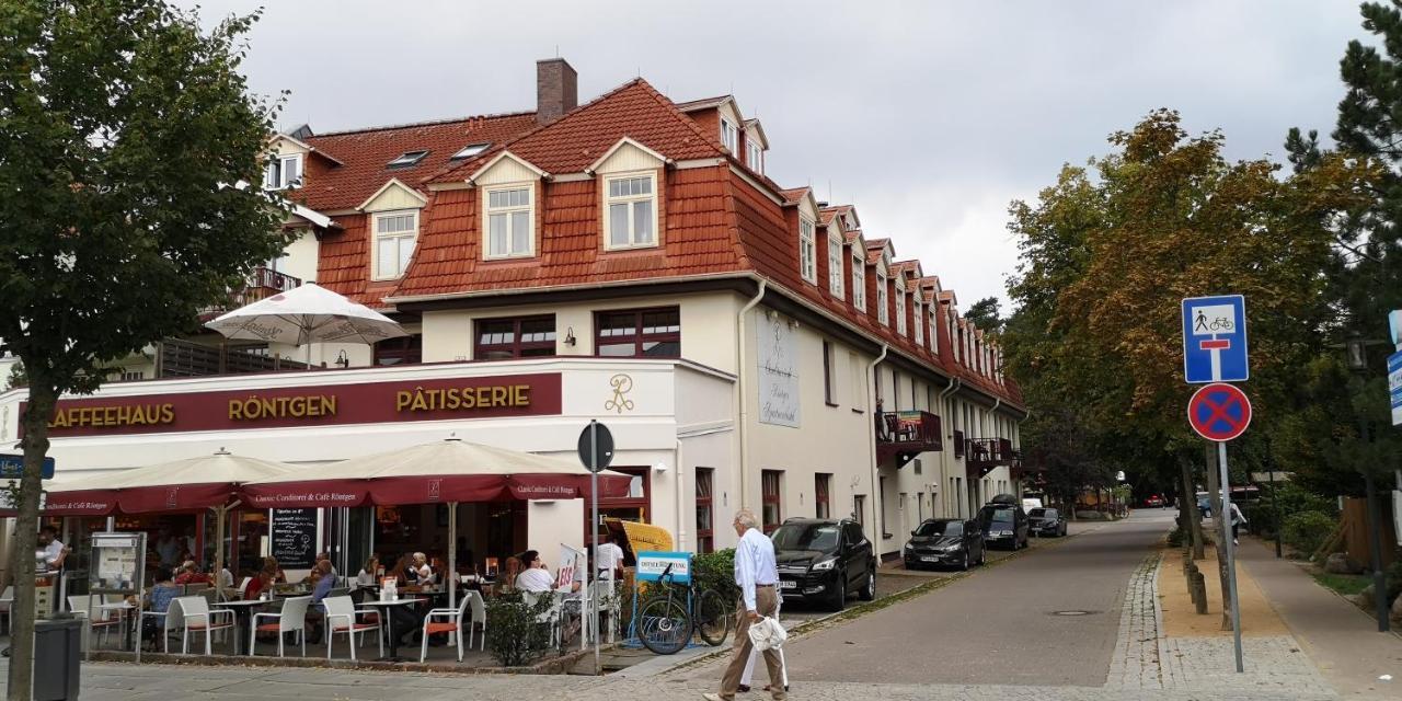 Zentrale Und Strandnahe Ferienwohnung In Kuehlungsborn Ost Exteriör bild